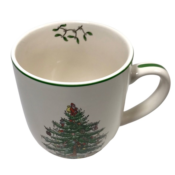 SPODE Christmas Tree Cafe Mug ~ New In Box Cocoa Coffee Tea Mug 14 Oz. - Picture 5 of 13